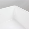30-in x 20-in x 10-in Super Single Bowl with Reversible (Frenchd/Plain) Front, Farmhouse Fireclay Kitchen Sink, Undermount Installation, in White with Grid, Strainer, Installation Kit