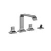Toto(R) Gc Two-Handle Deck-Mount Roman Tub Filler Trim With Handshower, Polished Chrome