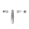 Toto(R) Go Two-Handle Deck-Mount Roman Tub Filler Trim With Handshower, Polished Chrome