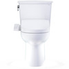 Toto(R) Drake(R) Transitional Washlet(R)+ Two-Piece Elongated 1.28 Gpf Universal Height Tornado Flush(R) Toilet With S2 Bidet Seat, Cotton White