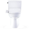 Toto(R) Drake(R) Washlet(R)+ Two-Piece Elongated 1.6 Gpf Universal Height Tornado Flush(R) Toilet With S5 Bidet Seat, 10 Inch Rough-In, Cotton White