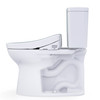 Toto(R) Drake(R) Washlet(R)+ Two-Piece Elongated 1.6 Gpf Universal Height Tornado Flush(R) Toilet With S5 Bidet Seat, Cotton White