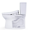 Toto(R) Drake(R) Washlet(R)+ Two-Piece Elongated 1.28 Gpf Universal Height Tornado Flush(R) Toilet With S5 Bidet Seat, Cotton White