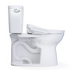 Toto(R) Drake(R) Washlet(R)+ Two-Piece Elongated 1.6 Gpf Tornado Flush(R) Toilet With S2 Bidet Seat, Cotton White