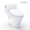 Toto(R) Washlet(R)+ Nexus(R) One-Piece Elongated 1.28 Gpf Toilet And Washlet S5 Bidet Seat, Cotton White