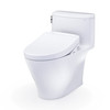 Toto(R) Washlet(R)+ Nexus(R) One-Piece Elongated 1.28 Gpf Toilet And Washlet S5 Bidet Seat, Cotton White