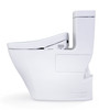 Toto(R) Washlet+(R) Aimes One-Piece Elongated 1.28 Gpf Toilet And Washlet S5 Bidet Seat, Cotton White