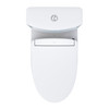 Toto(R) Washlet+(R) Aquia Iv Two-Piece Elongated Dual Flush 1.28 And 0.9 Gpf Toilet And Washlet S5 Bidet Seat, Cotton White
