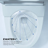 Toto(R) Neorest(R) Nx2 Dual Flush 1.0 Or 0.8 Gpf Toilet With Integrated Bidet Seat And Ewater+(R) And Actilight(R), Cotton White