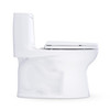 Toto(R) Ultramax(R) One-Piece Elongated 1.28 Gpf Universal Height Toilet With Right-Hand Trip Lever, Cefiontect(R) And Ss114 Softclose(R) Seat, Cotton White