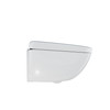 Toto(R) Neorest(R) Wx1(Tm) Dual Flush 1.2 Or 0.8 Gpf Wall-Hung Toilet With Integrated Bidet Seat And Ewater+(R), Cotton White