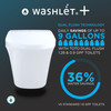 Toto(R) Washlet(R)+ Sp Wall-Hung Square-Shape Toilet With Sx Bidet Seat And Duofit(R) In-Wall 1.28 And 0.9 Gpf Dual-Flush Tank System, Matter Silver