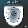 Toto(R) Washlet(R)+ Rp Wall-Hung D-Shape Toilet With Rx Bidet Seat And Duofit(R) In-Wall 1.28 And 0.9 Gpf Dual-Flush Tank System, Matte Silver