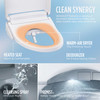 Toto(R) Washlet(R)+ Ap Wall-Hung Elongated Toilet And Washlet S2 And Duofit(R) In-Wall 0.9 And 1.28 Gpf Dual-Flush Tank System, Matte Silver