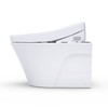 Toto(R) Washlet(R)+ Ap Wall-Hung Elongated Toilet And Washlet S2 And Duofit(R) In-Wall 0.9 And 1.28 Gpf Dual-Flush Tank System, Matte Silver