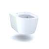Toto(R) Rp Wall-Hung Contemporary D-Shape Dual Flush 1.28 And 0.9 Gpf Toilet With Cefiontect(R), Matte White - Ct447Cfg#Mw