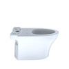 Toto(R) Aquia(R) Iv Elongated Universal Height Skirted Toilet Bowl With Cefiontect, Cotton White