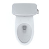 Toto(R) Drake(R) Two-Piece Elongated 1.28 Gpf Tornado Flush(R) Toilet With Cefiontect(R) And Right-Hand Trip Lever, Cotton White