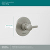 Peerless Precept(R): Valve only trim