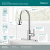 Peerless Flute(TM): Single Handle Pulldown Kitchen Faucet