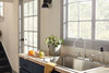 Peerless Elmhurst(R): Two-Handle Kitchen Faucet with Twist Aerator