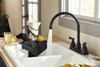 Peerless Elmhurst(R): Two-Handle Kitchen Faucet with Twist Aerator