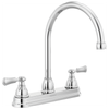 Peerless Elmhurst(R): Two-Handle Kitchen Faucet with Twist Aerator