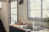 Peerless Elmhurst(R): Two-Handle Kitchen Faucet with Twist Aerator