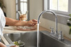 Peerless Elmhurst(R): Two-Handle Kitchen Faucet with Twist Aerator
