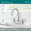 Peerless Elmhurst(R): Two-Handle Kitchen Faucet with Twist Aerator