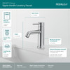 Peerless Precept(R): Single Top Handle Lavatory Faucet