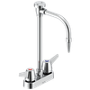 Commercial W67 Series Mixing Faucet: Two Handle 4 In Deck-mount Laboratory Mixing Faucet