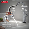 Delta Cassidy(R): Touch2O(R) Bar / Prep Faucet with Touchless Technology