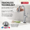 Delta Cassidy(R): Touch2O(R) Bar / Prep Faucet with Touchless Technology