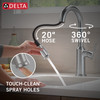 Delta Cordova(TM): Single Handle Pull-Down Bar/Prep Faucet