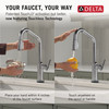 Delta Cordova(TM): Touch2O(R) Technology Kitchen Faucet with Touchless Technology