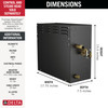 Delta Universal Showering Components: SteamScape(TM) 12kW Steam Generator - 240V 1ph