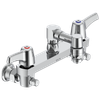 Commercial 28C / T9: Two Handle 8 In Wallmount Service Sink Faucet