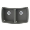 Equal Double Bowl Undermount Installation, In Grey