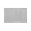 Linear 48" x 36" Single Threshold Right Hand Concealed End Drain Shower Base In Grey