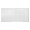 Linear 60" x 32" Single Threshold Right Hand Concealed End Drain Shower Base In White