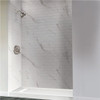 Linear 60" x 32" Single Threshold Right Hand Concealed End Drain Shower Base In White