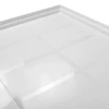 Linear 60" x 32" Single Threshold Right Hand Concealed End Drain Shower Base In White