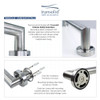 18-inch Grab Bar, In Brushed Stainless