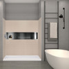 36-In X 60-In X 72-In 3-Piece Shower Wall Kit, In Cashew