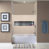 36-In X 60-In X 60-In 3-Piece Tub Wall Kit, In Cashew
