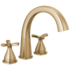 Delta Stryke(R): Three Hole Roman Tub Trim