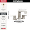 Delta Velum(TM): Roman Tub Trim