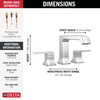 Delta Velum(TM): Roman Tub Trim