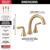 Delta Kayra(R): Roman Tub Trim
